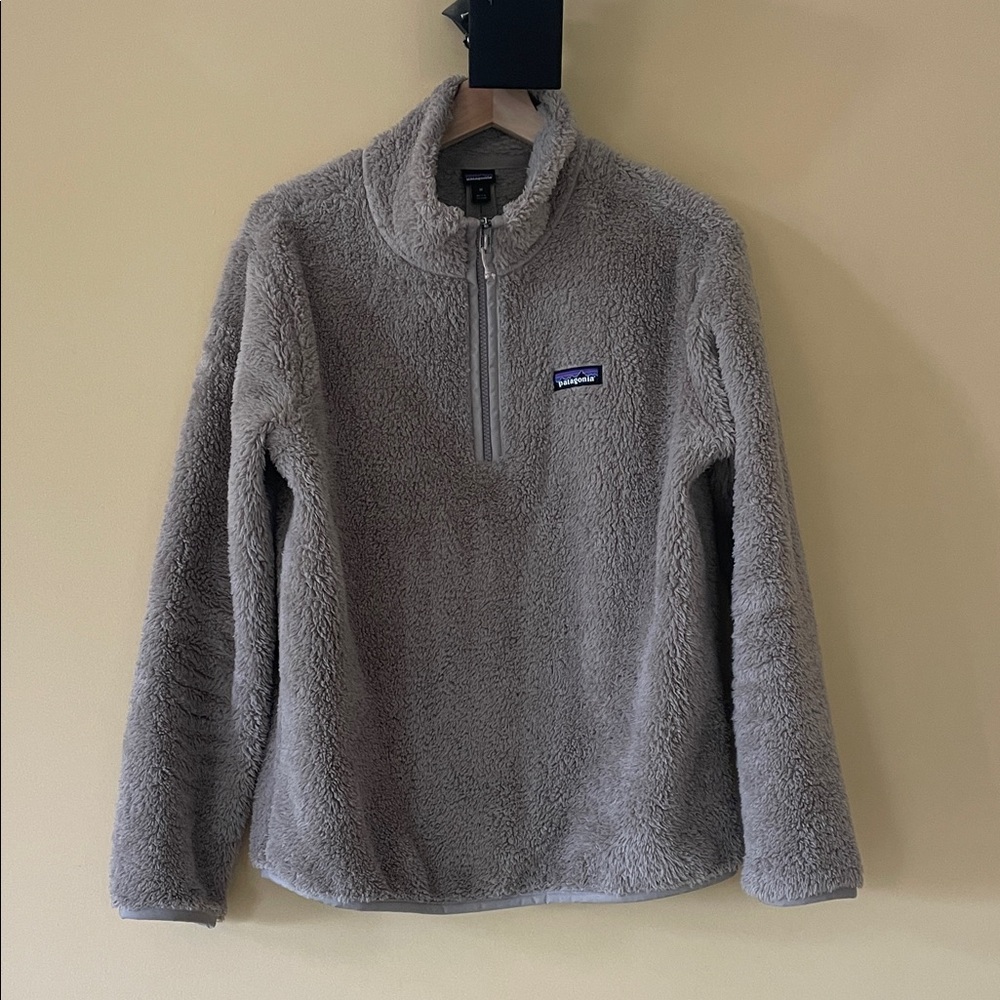 Patagonia Taupe Fleece Jacket